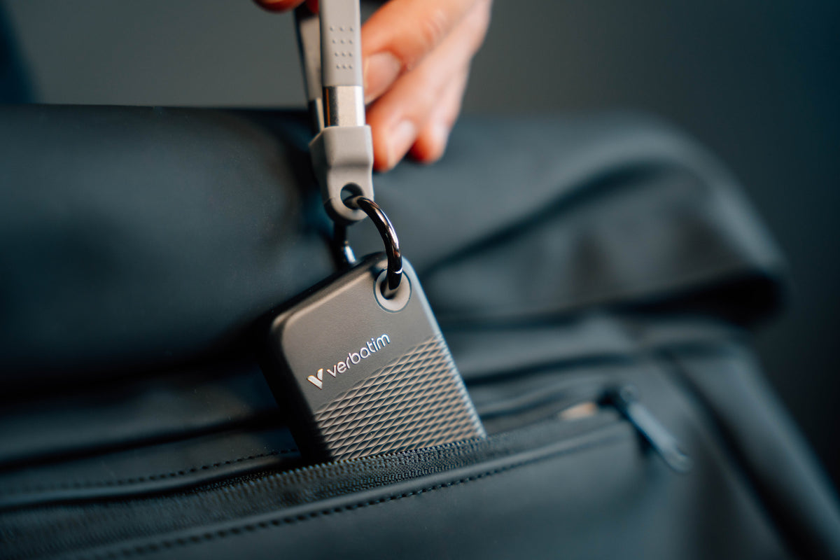 Verbatim Pocket SSD 1 To USB Type-C 3.2 Gen 2 Noir et Gris