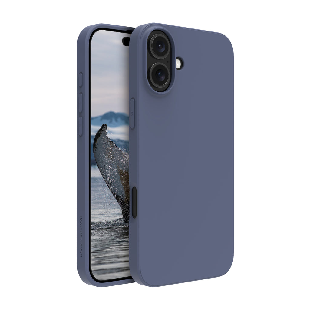 dbramante1928 Greenland Coque de Protection pour iPhone 16 Plus 6.7", Bleu