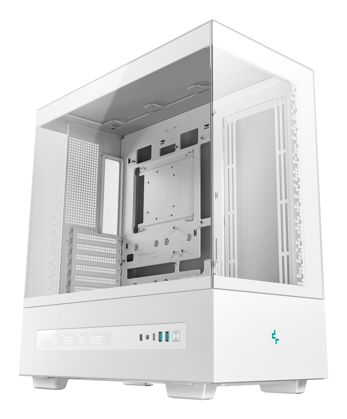 DeepCool CH690 DIGITAL Boîtier PC Tour ATX, Blanc
