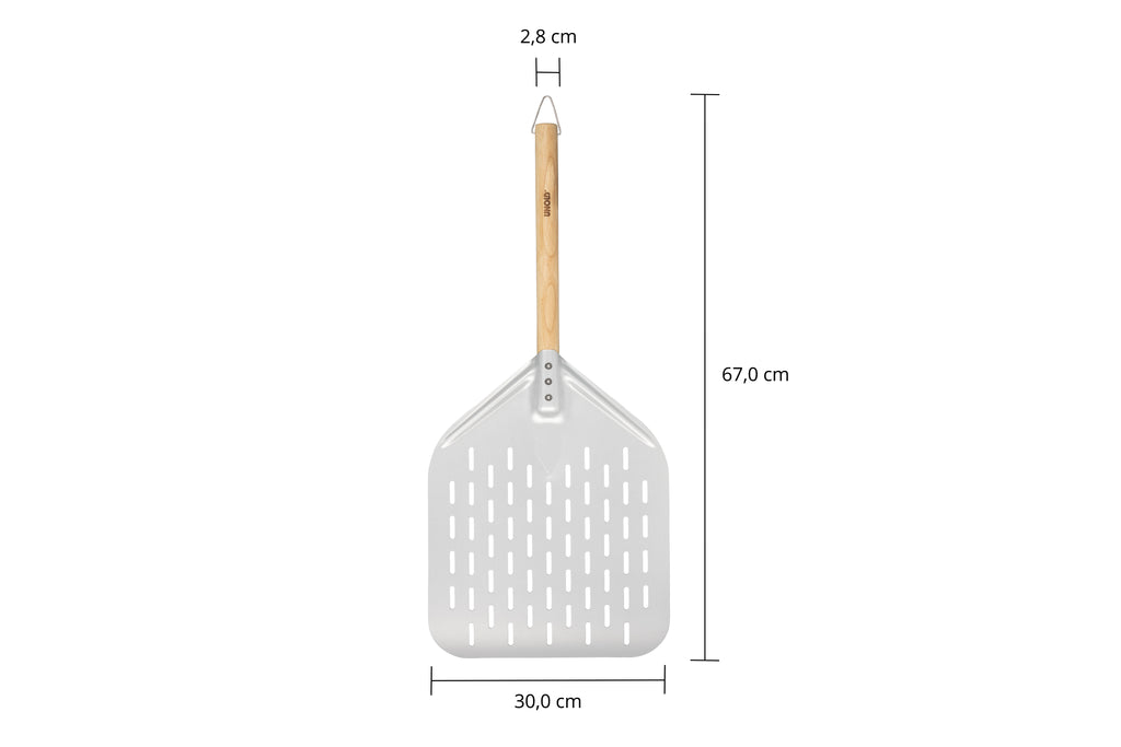 Unold 6881620 pelle à pizza Aluminium, Bois