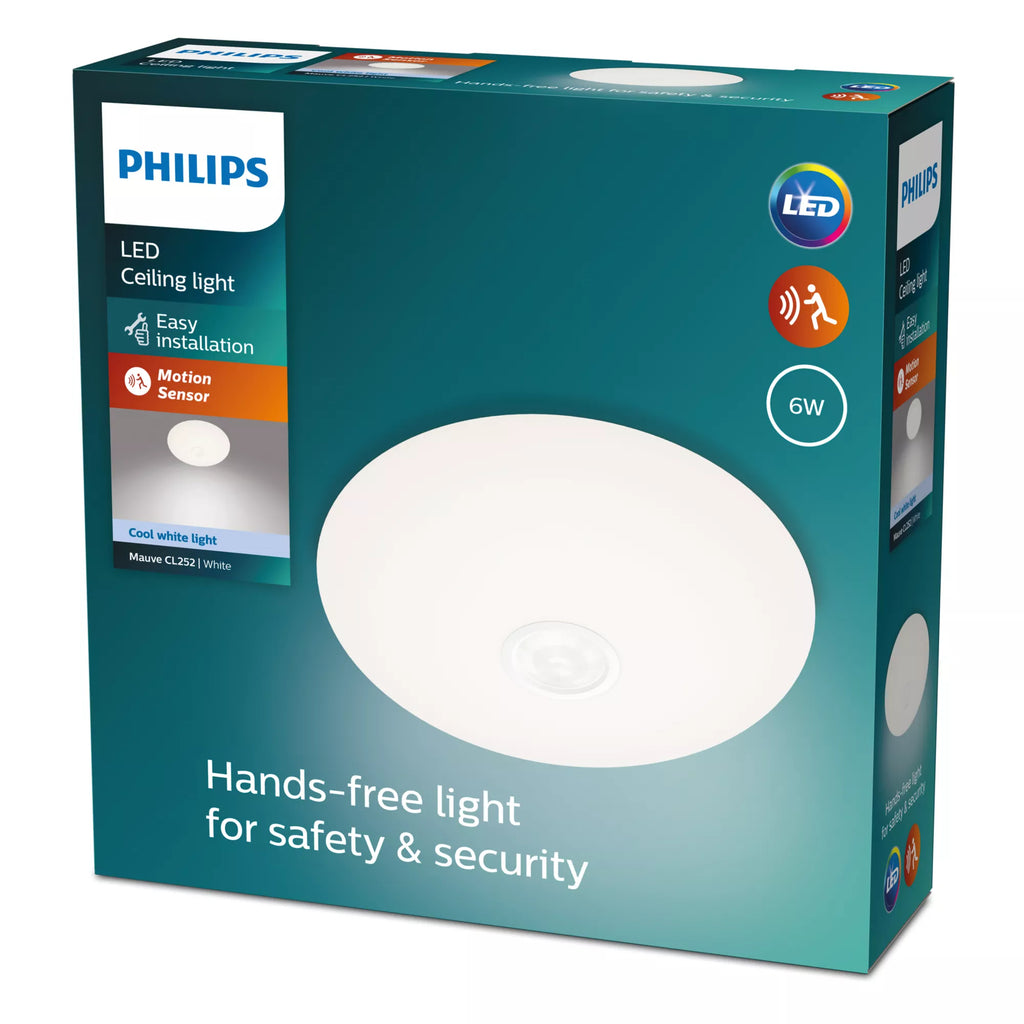 Philips Fonctionnel Plafonnier Mauve 6 W