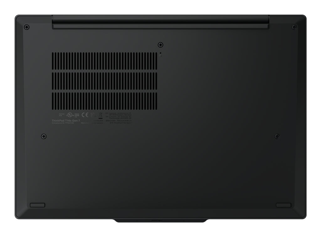 Lenovo ThinkPad T14s Gen 7 (Intel) Copilot+ PC Intel Core Ultra 7 355 Ordinateur portable 35,6 cm (14") WUXGA 32 Go LPDDR5x-SDRAM 512 Go SSD Wi-Fi 7 (802.11be) Windows 11 Pro Nordique Noir