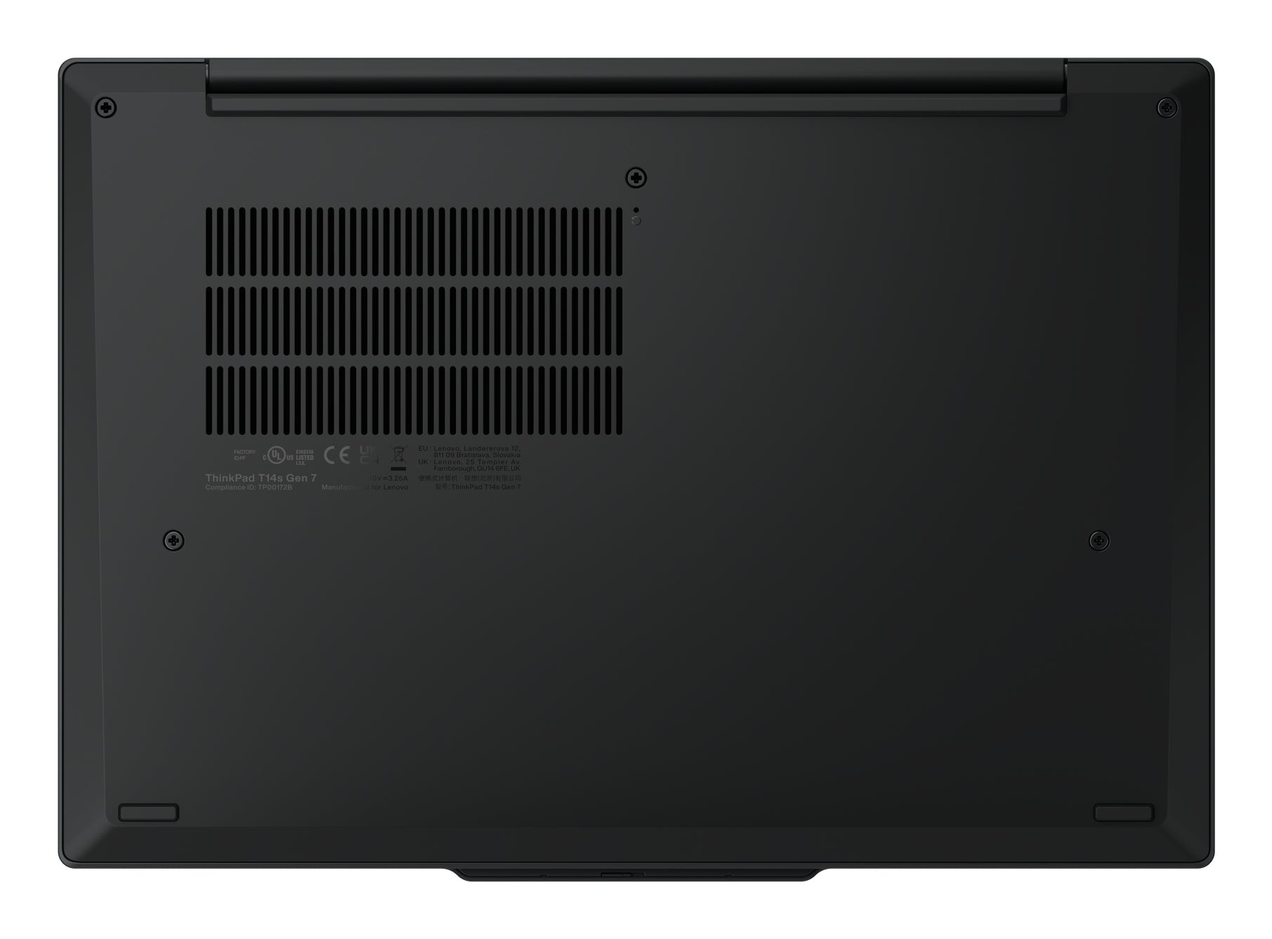 Lenovo ThinkPad T14s Gen 7 (Intel) Copilot+ PC Intel Core Ultra 7 355 Ordinateur portable 35,6 cm (14") WUXGA 32 Go LPDDR5x-SDRAM 512 Go SSD Wi-Fi 7 (802.11be) Windows 11 Pro Nordique Noir