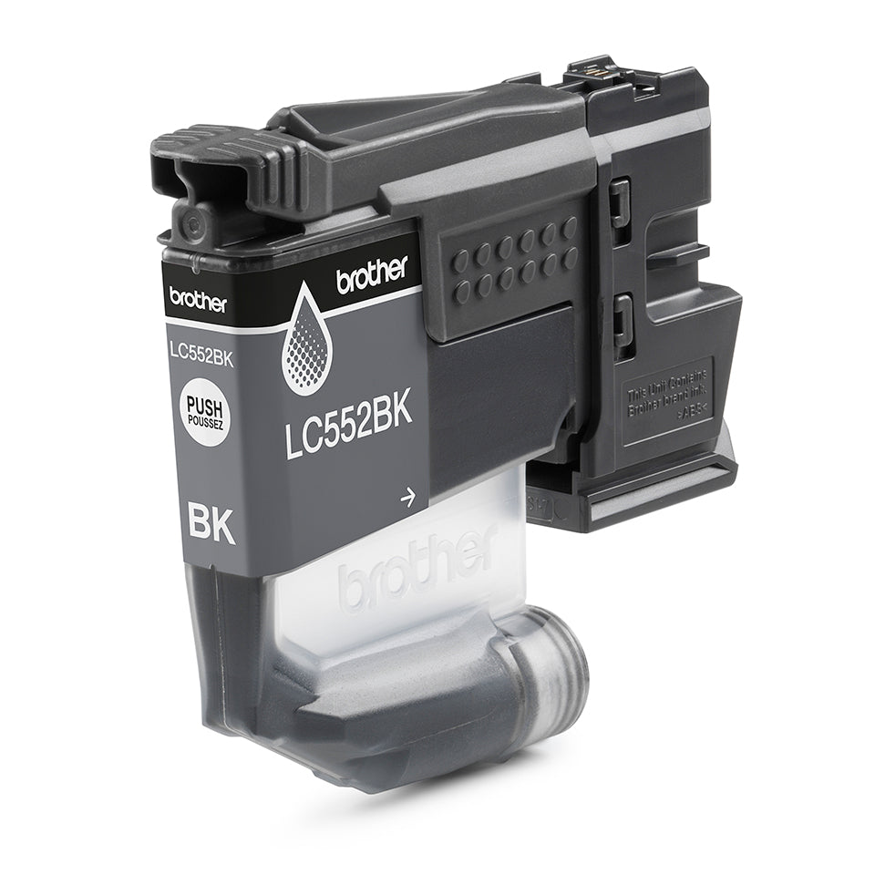 Brother LC552BK cartouche d'encre 1 pièce(s) Original High (L) Yield Noir - vue 2