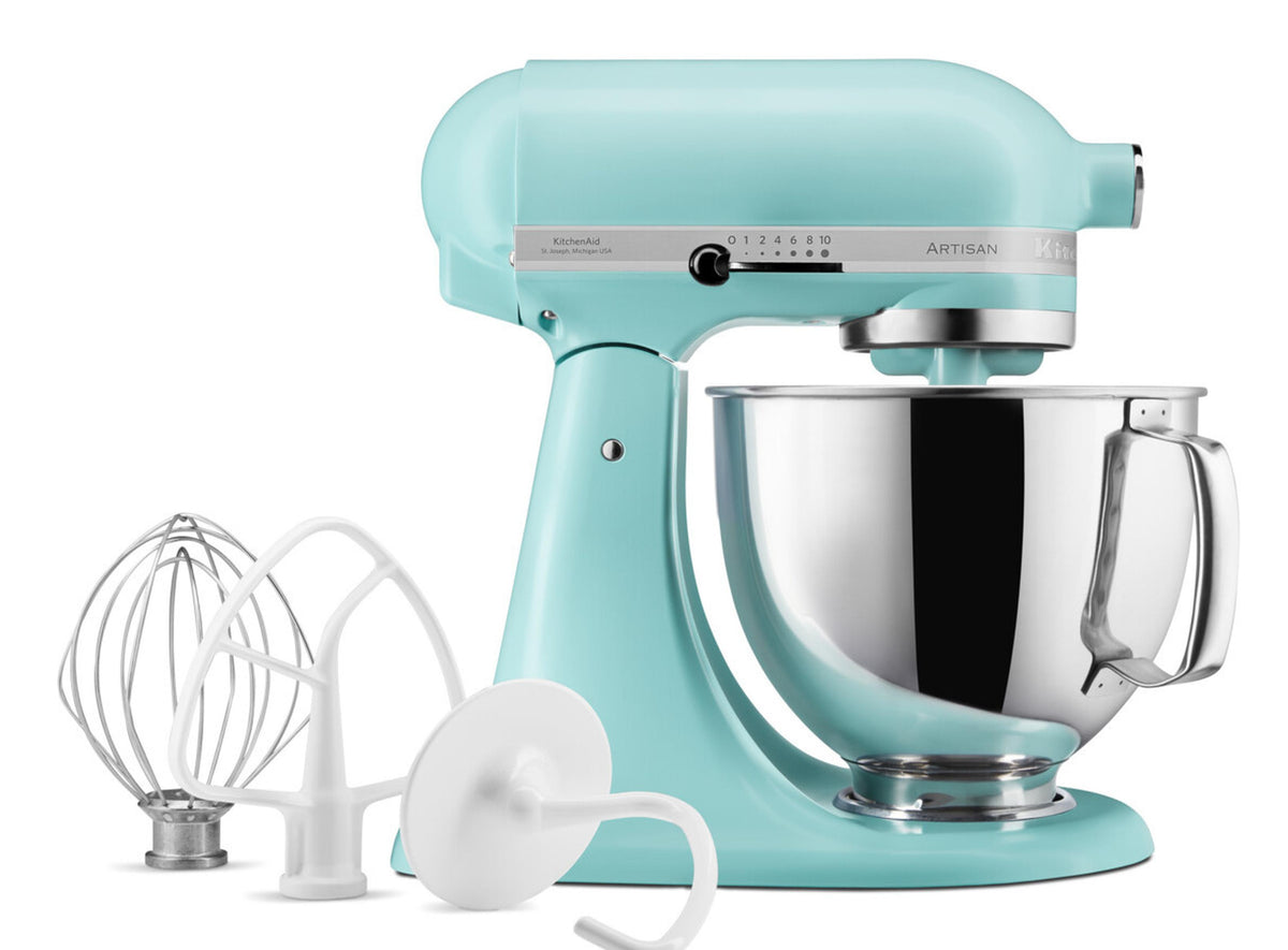 KitchenAid 5KSM125EMI mixeur Robot mixer 300 W Bleu - vue 2