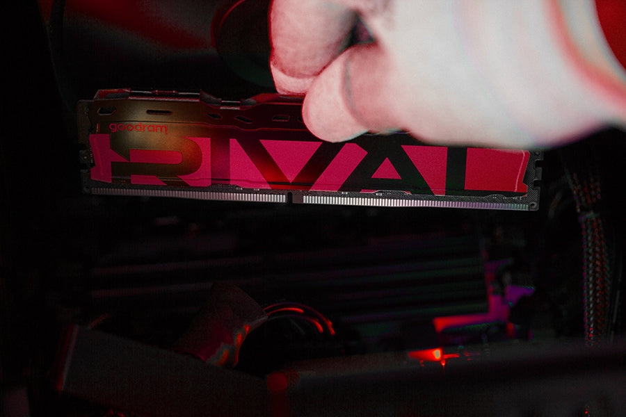 Goodram *DDR4 Rival Radiant 32GB (2*16)/3200 CL16 Red module de mémoire 32 Go 2 x 16 Go 3200 MT/s 288-pin DIMM