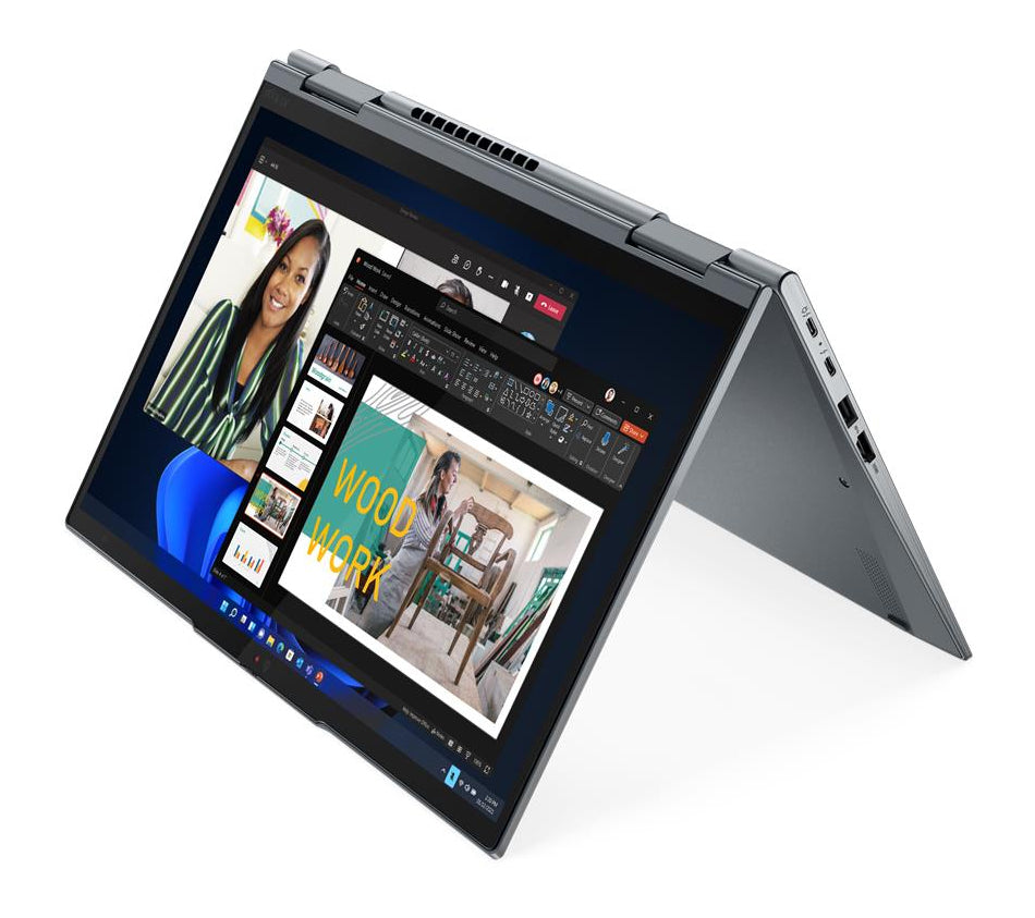 T1A Lenovo ThinkPad X1 Yoga Gen 7 Refurbished Intel® Core™ i7 i7-1270P Hybride (2-en-1) 35,6 cm (14") Écran tactile 32 Go LPDDR5-SDRAM 512 Go SSD Windows 11 Pro Gris