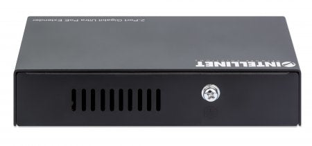 Intellinet Prolongateur Ultra PoE Gigabit 2 ports, Extension 100m, Budget 60W, IEEE 802.3bt/at/af, Boîtier Métal