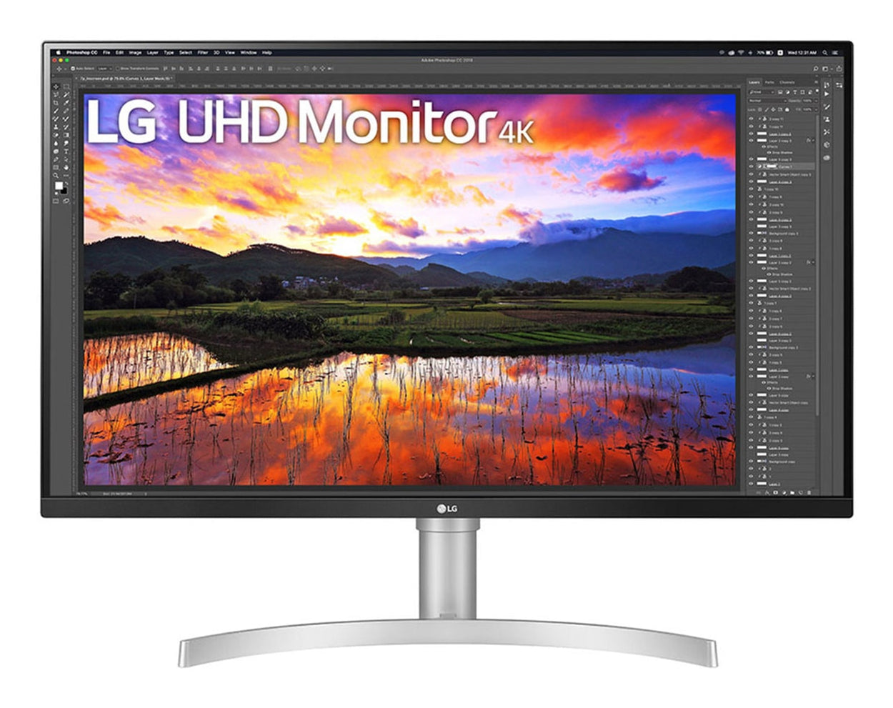 LG 32UN650K-W écran plat de PC 81,3 cm (32") 3840 x 2160 pixels 4K Ultra HD LED Blanc