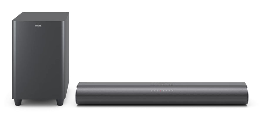 Philips TAB6100/10 Soundbar 2.1 Canaux 80W, Gris
