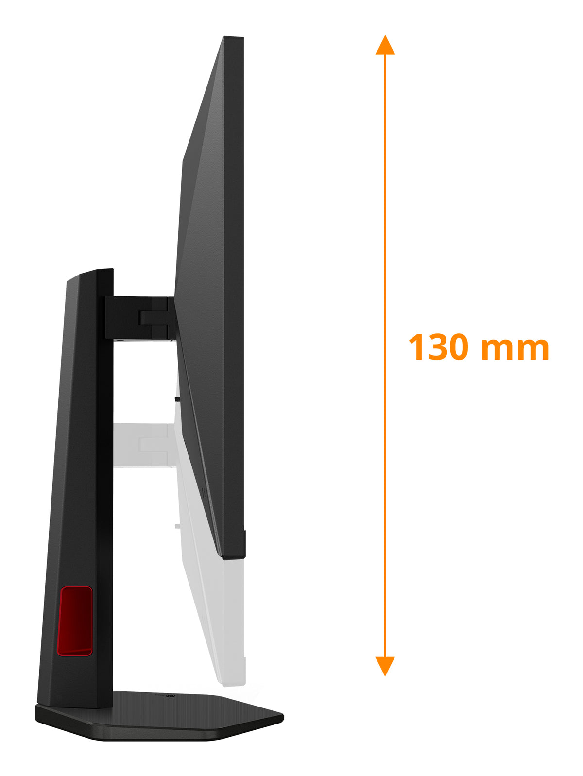 AOC G4 27G4ZR Moniteur Gaming 27" Full HD 1920 x 1080 Fast IPS 240Hz 1ms LED Noir et Rouge