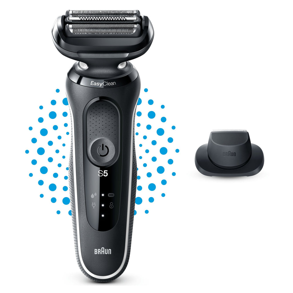 Braun Series 5 51-W1200s Rasoir à grille Tondeuse Noir, Blanc