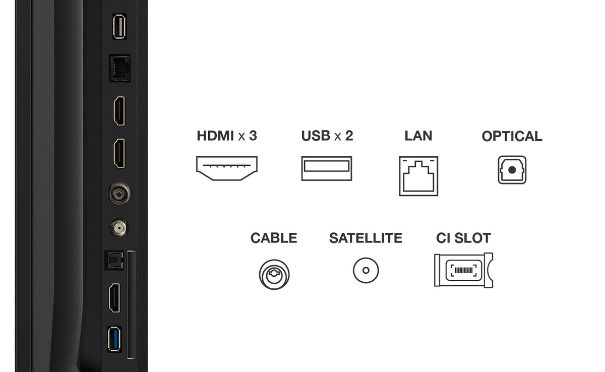 TCL T69C 85T69C TV 2,16 m (85") 4K Ultra HD Smart TV Wifi Noir 450 cd/m² - vue 4