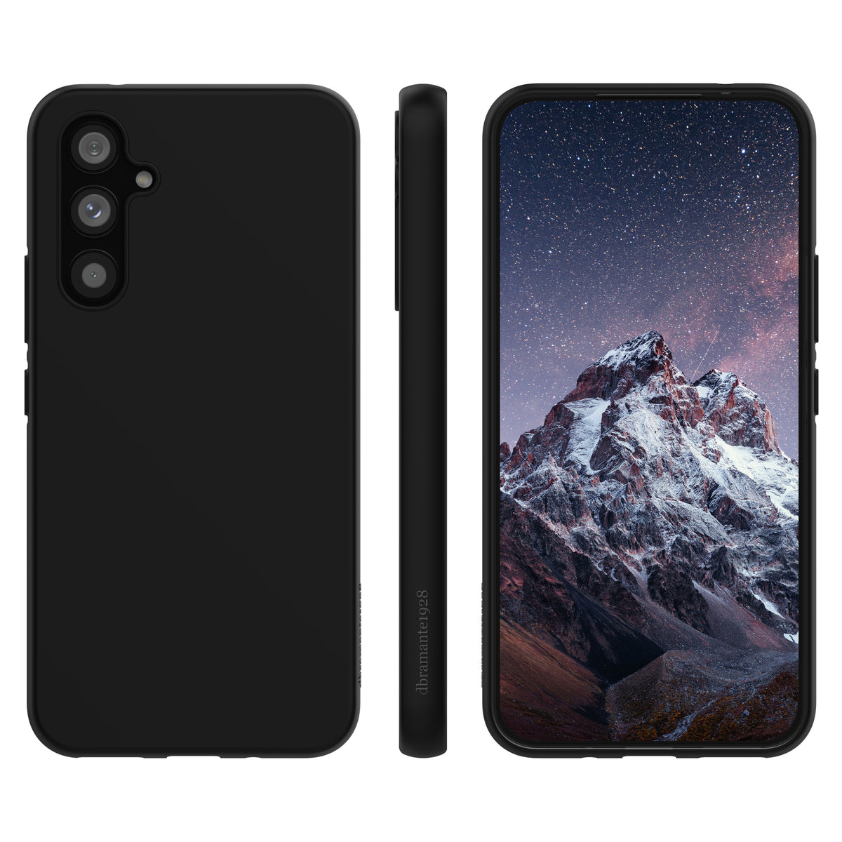dbramante1928 Nuuk Coque de Protection pour Samsung Galaxy A54 6.4", Noir