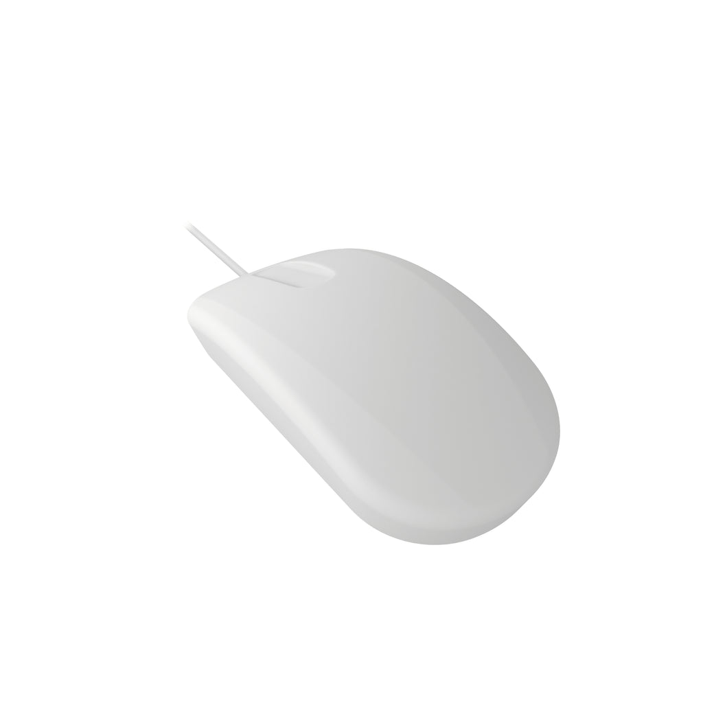 Contour Design Active Key Contour QuickClean Souris Médicale IP68 Molette de Défilement Filaire Blanc PMH3