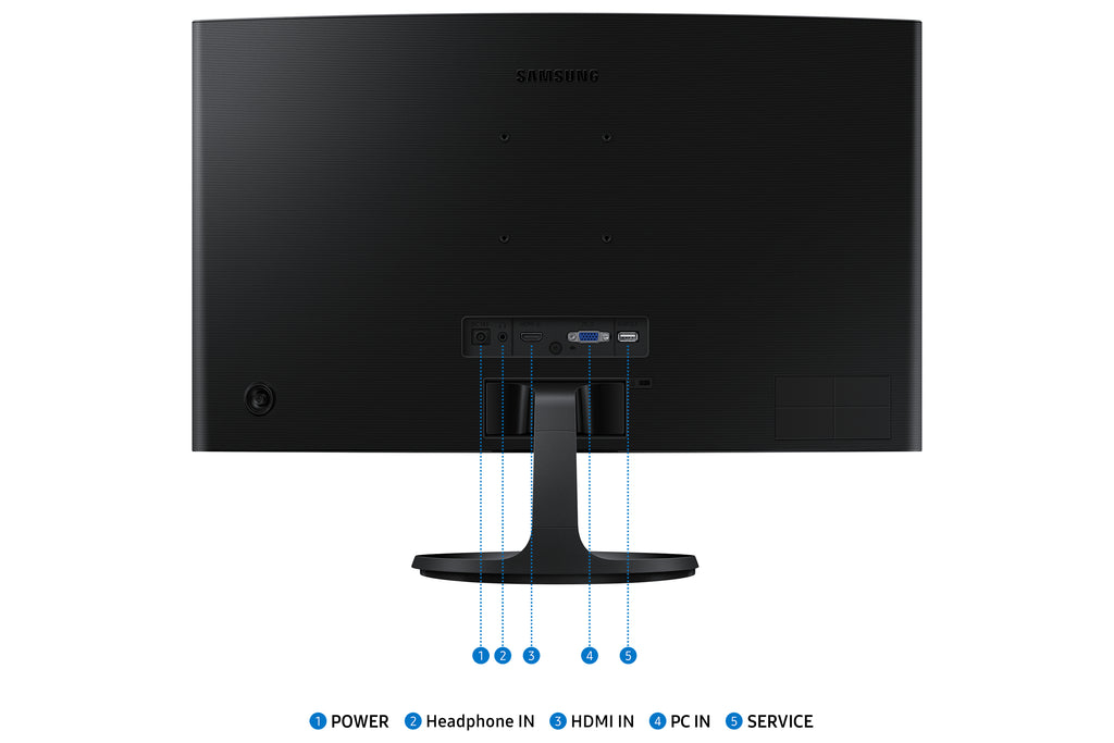 Samsung Samsung S36GD écran plat de PC 61 cm (24") 1920 x 1080 pixels Full HD LCD Noir