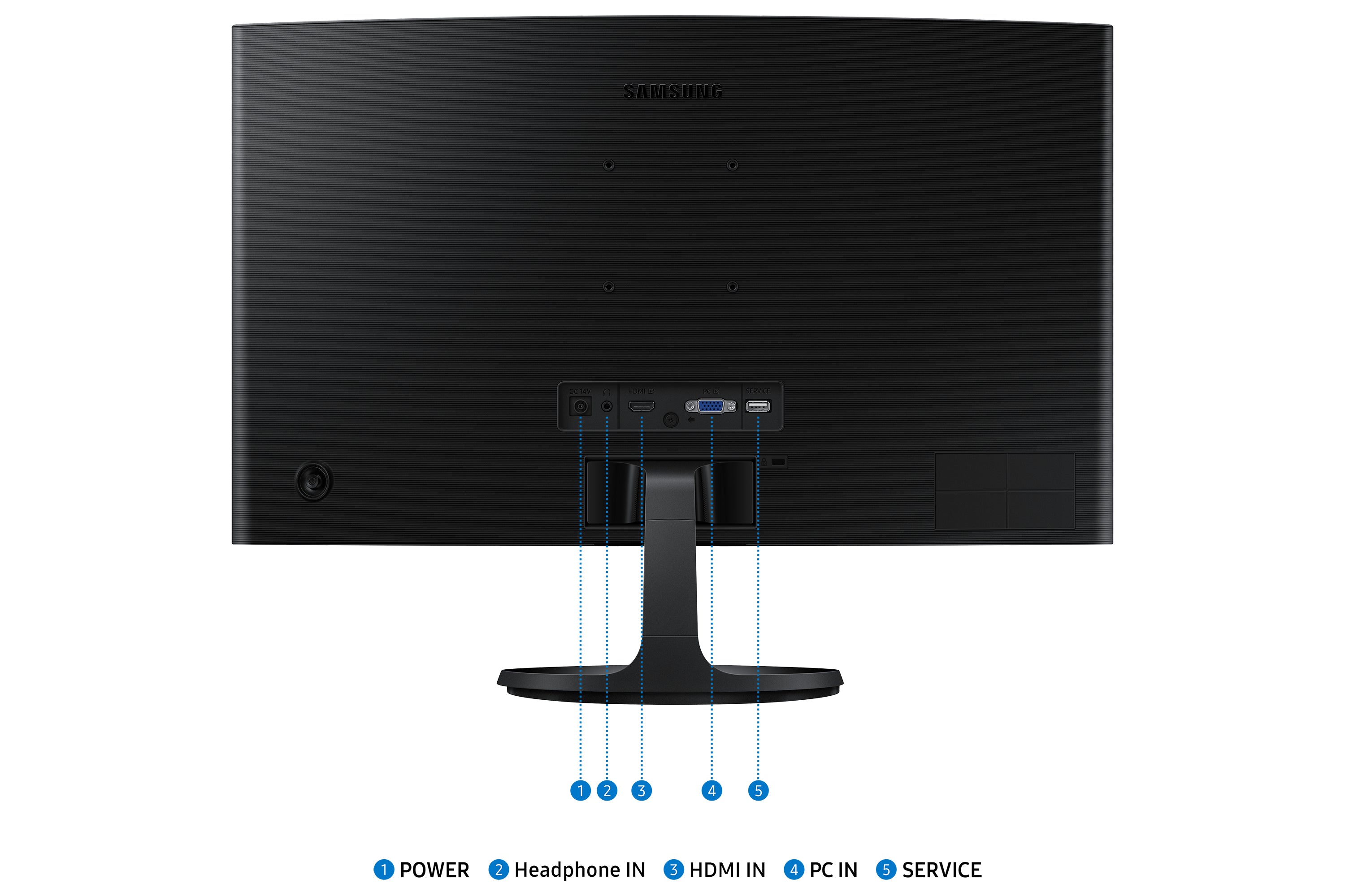 Samsung Samsung S36GD écran plat de PC 61 cm (24") 1920 x 1080 pixels Full HD LCD Noir