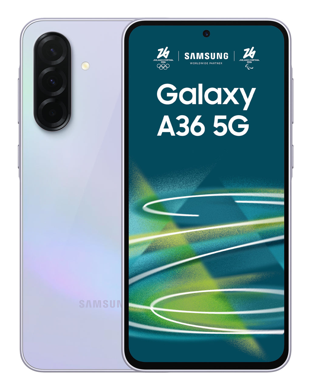 Samsung Samsung Galaxy A36 17 cm (6.7") Double SIM Android 15 5G USB Type-C 6 Go 128 Go 5000 mAh Lavande