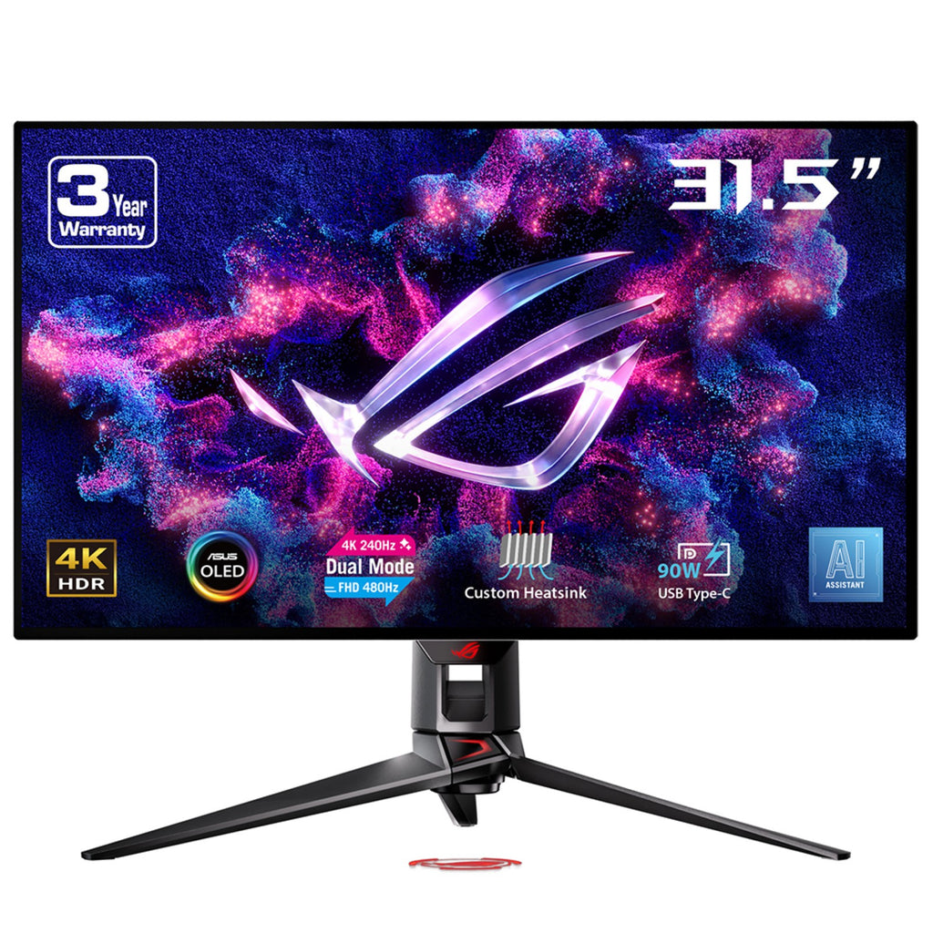 ASUS ROG Swift PG32UCDP Moniteur Gaming OLED 31.5" 4K UHD 3840 x 2160 Noir