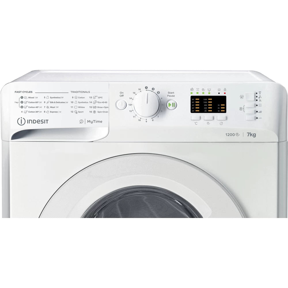 Indesit MTWA 71252 W EE machine à laver Charge avant 7 kg 1200 tr/min Blanc