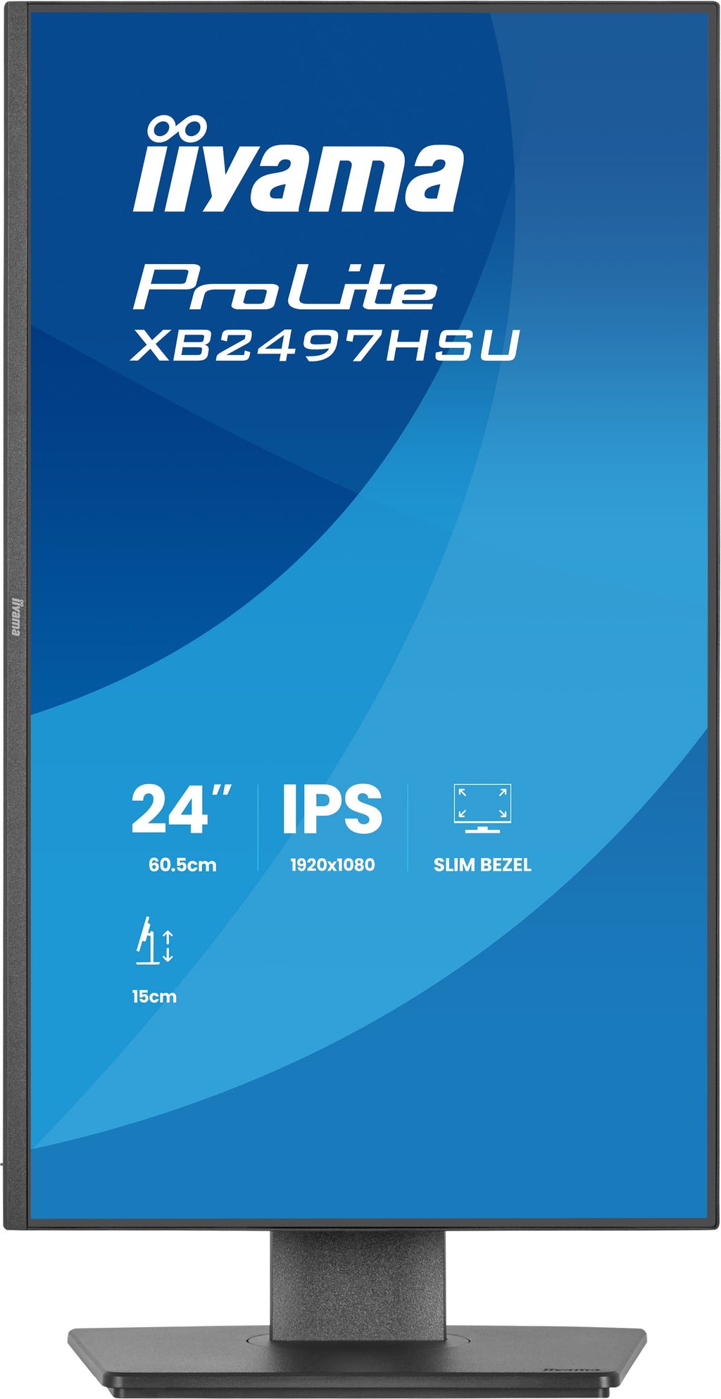 iiyama ProLite XB2497HSU-B1 Écran PC 60,5 cm (23.8") Full HD LED Noir