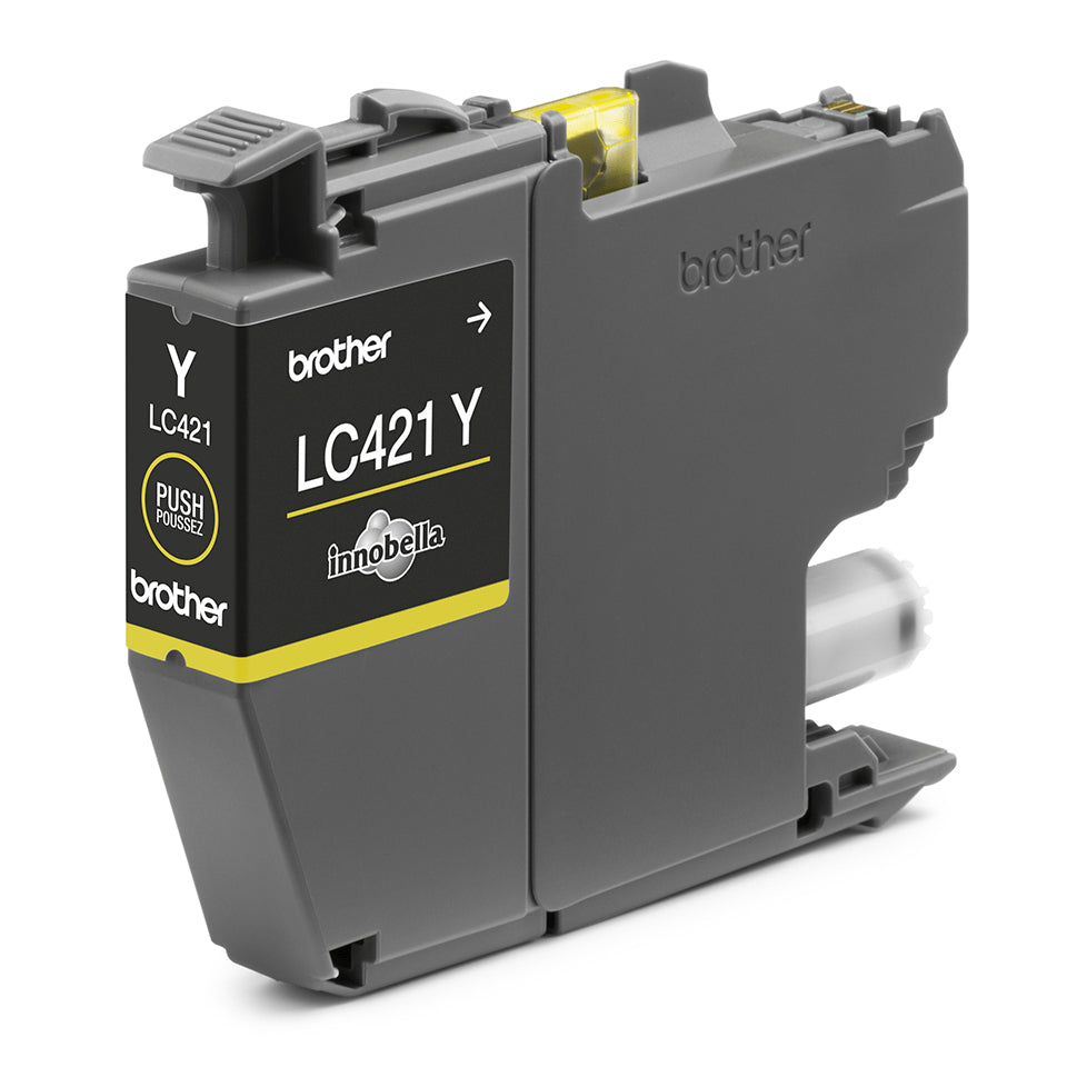 Brother LC421Y Cartouche d'encre Originale, Jaune