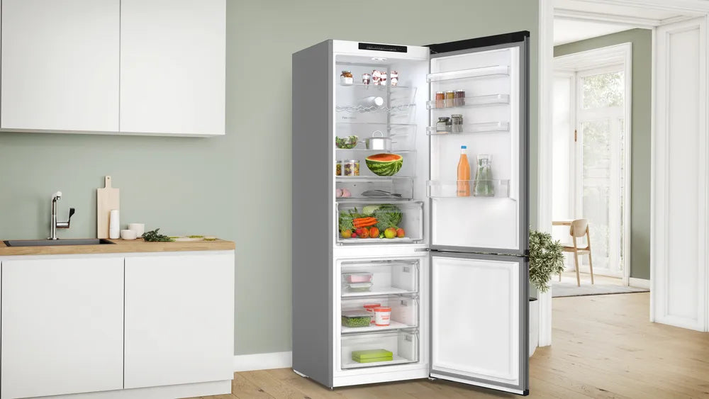 Bosch Bosch Serie 4 KGN49OCAF réfrigérateur-congélateur Pose libre 311 L Anthracite