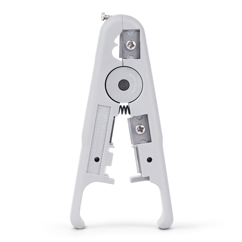 StarTech.com Pince à Dénuder et à Couper les Câbles Réseau, Pince à Dénuder Professionnelle pour Câbles UTP/FTP/STP/Coax, Dénudeur pour Câbles Réseau, Outil Rotatif pour Dénuder et Couper les Câbles