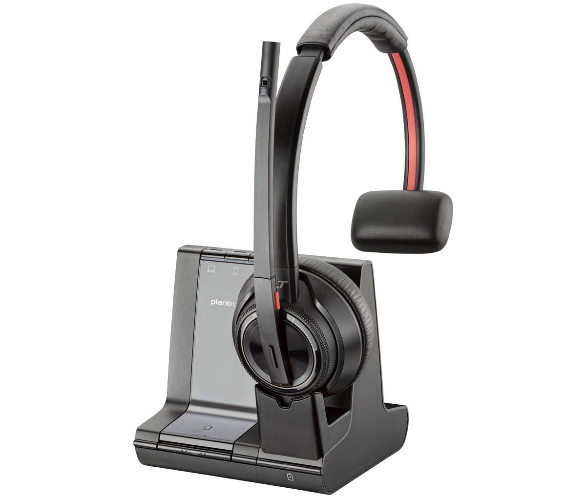 HP Poly Micro-casque Poly Savi 8210 Office DECT 1 880-1 900 MHz, une seule oreillette
