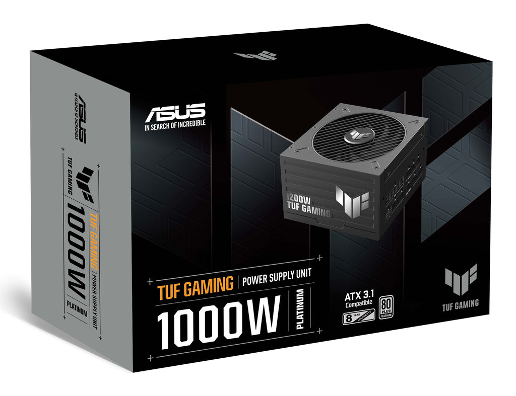 ASUS TUF-GAMING-1000P unité d'alimentation d'énergie 1000 W 20+4 pin ATX ATX Noir