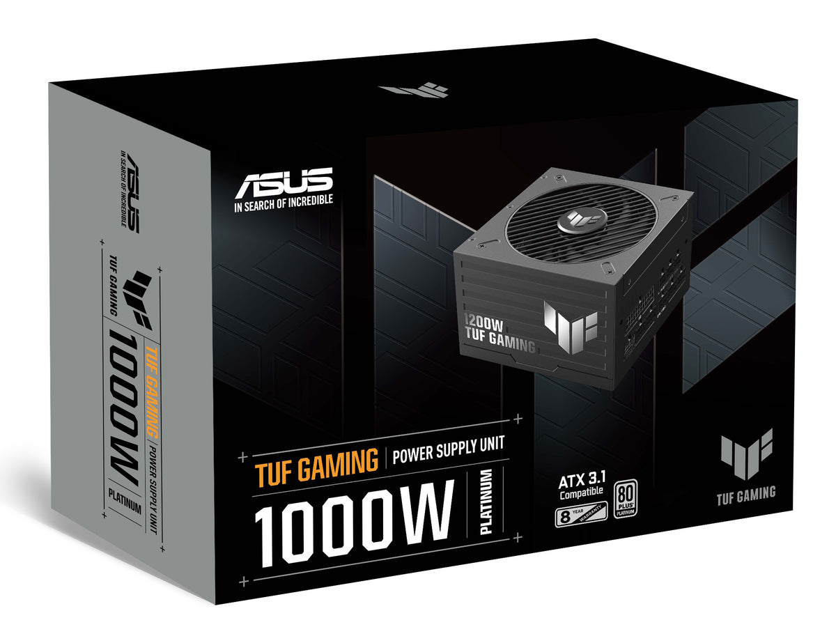 ASUS TUF-GAMING-1000P unité d'alimentation d'énergie 1000 W 20+4 pin ATX ATX Noir