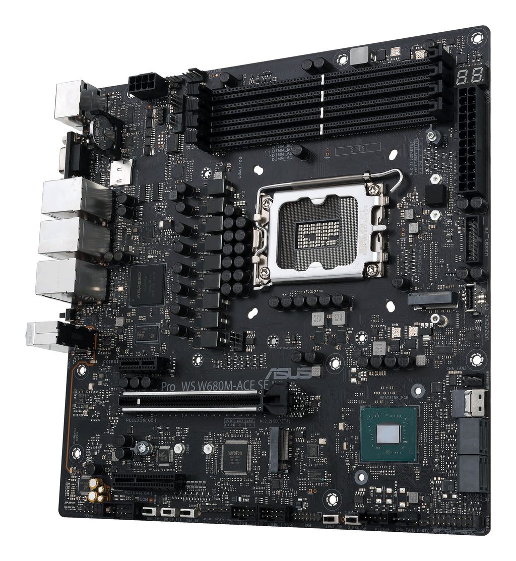 ASUS PRO WS W680M-ACE SE Intel W680 LGA 1700 micro ATX