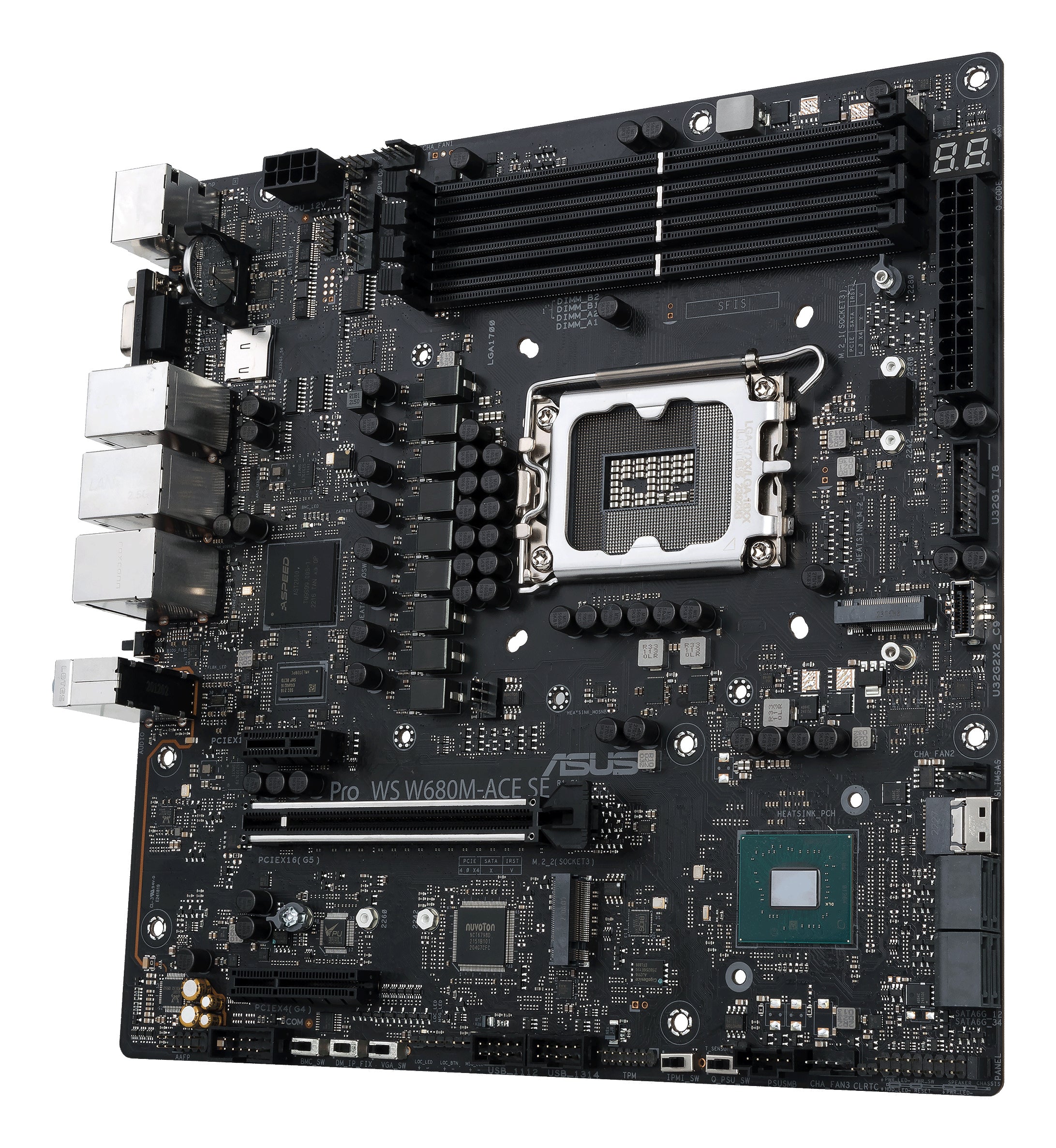 ASUS PRO WS W680M-ACE SE Intel W680 LGA 1700 micro ATX