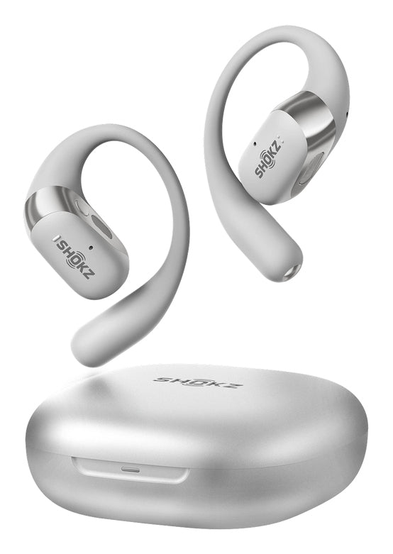 SHOKZ OpenFit 2+ Casques Sans fil Crochets auriculaires, Ecouteurs Appels/Musique Bluetooth Gris