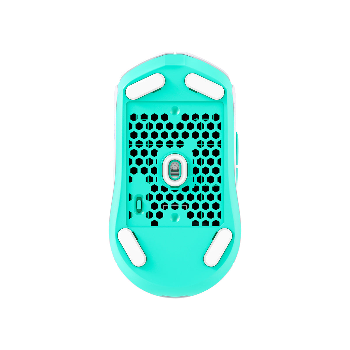 HyperX Pulsefire Haste 2 Core Wireless, Souris Gamer Sans Fil, 12 000 PPP, Blanc/Vert/Violet