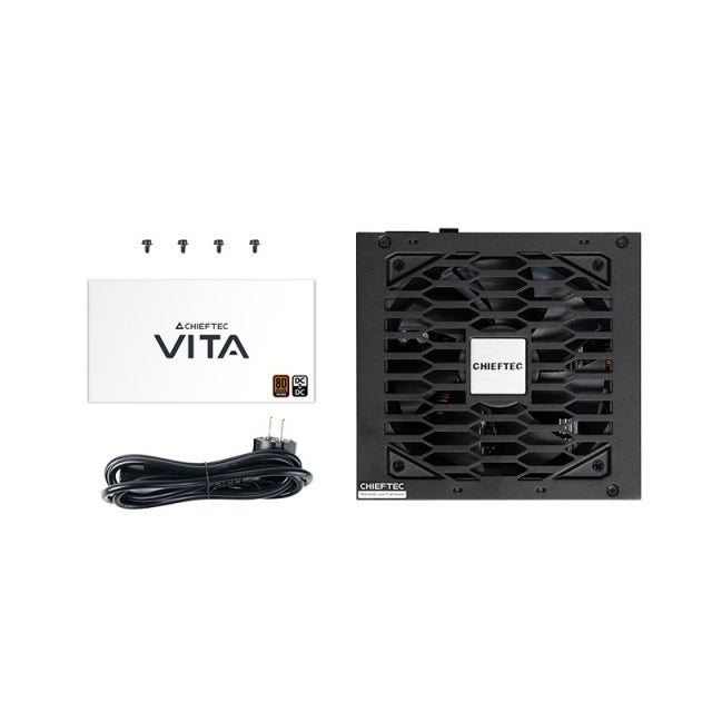 Chieftec Vita Netzteil 750W 80+Bronze retail - PC-/Server Netzteil - 12,5 min unité d'alimentation d'énergie 20+4 pin AT