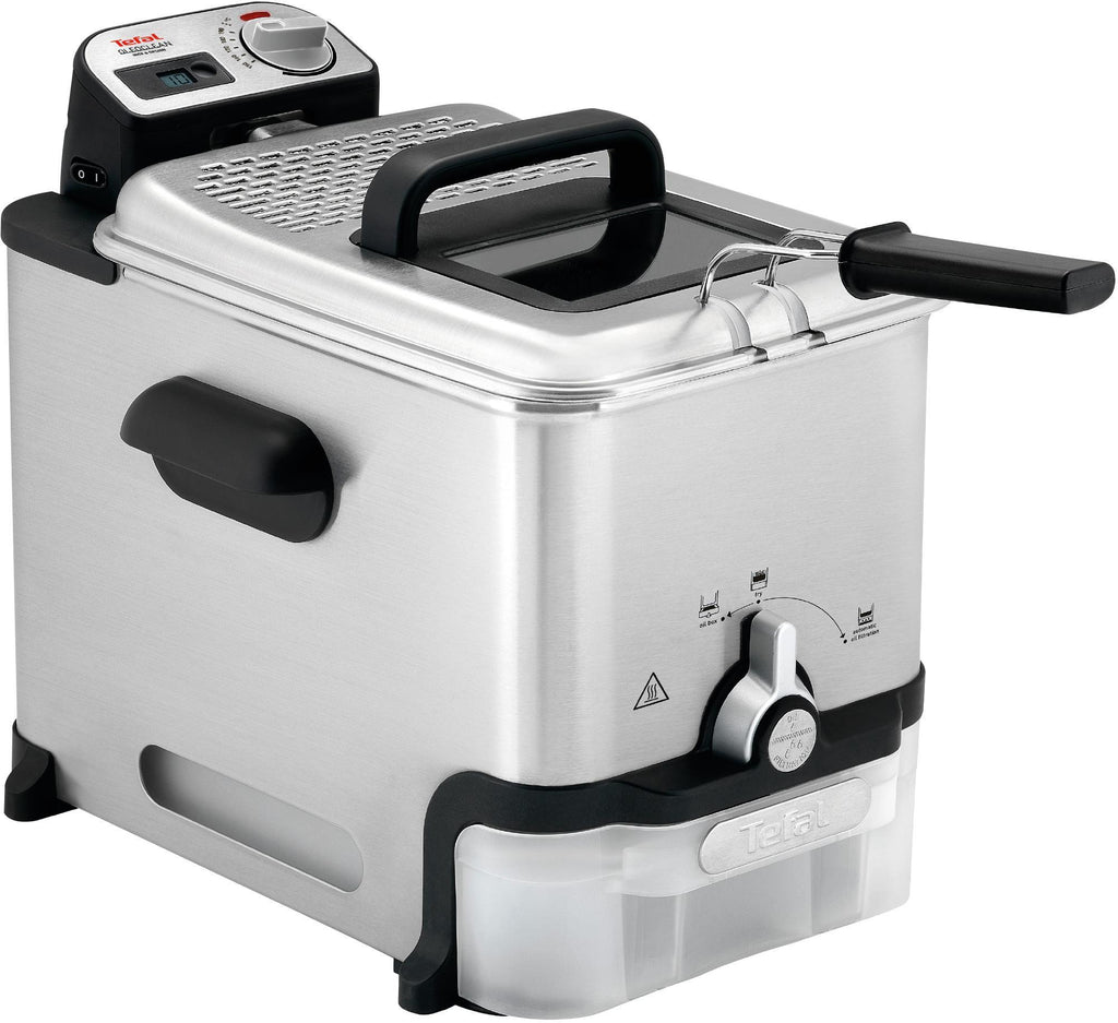 Tefal FR8041 Friteuse Unique 3,5 L 2300 W, Argent
