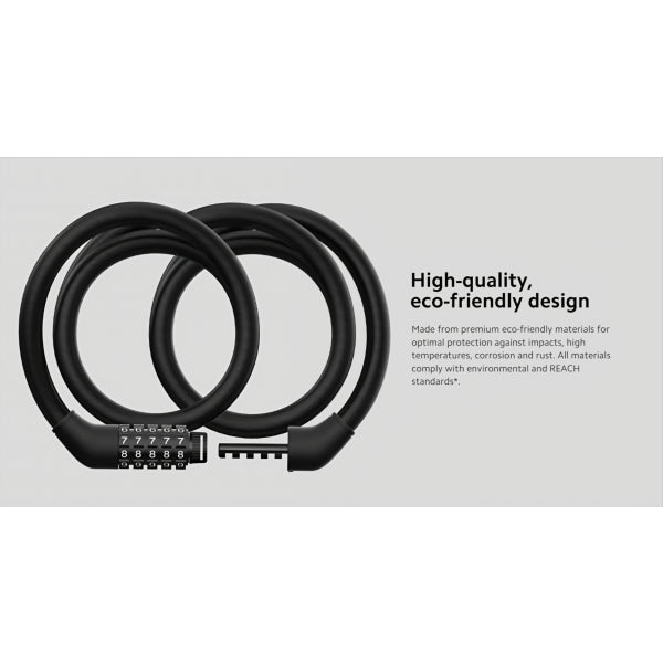 Xiaomi Cable Lock for Electric Scooter, Black BHR6751GL