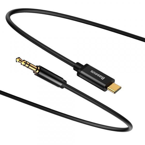 Baseus USB-C to 3.5mm Audio Cable Yiven M01, 1.2m, Black CAM01-01
