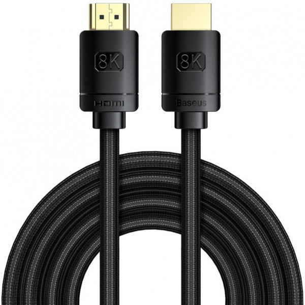 Baseus HDMI Cable High Definition, 8K, 3m, Black CAKGQ-L01