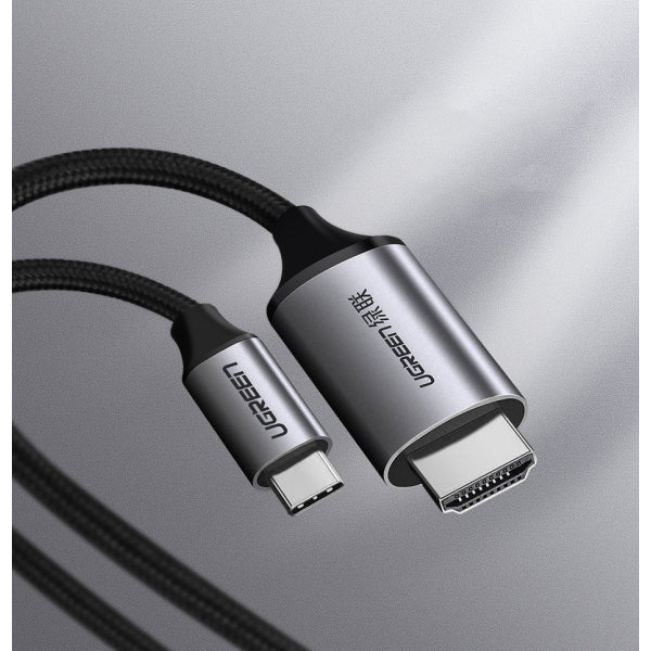 Ugreen USB-C to HDMI Video Cable MM142, 1.5m, Black