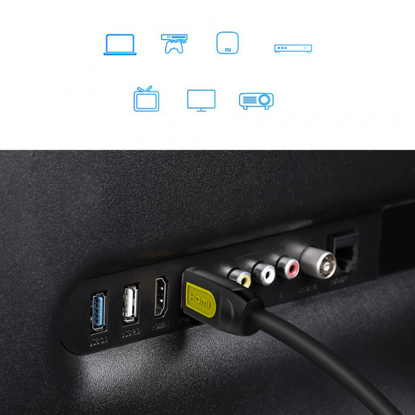Ugreen HDMI Cable HD101, 4K, 2m, Black