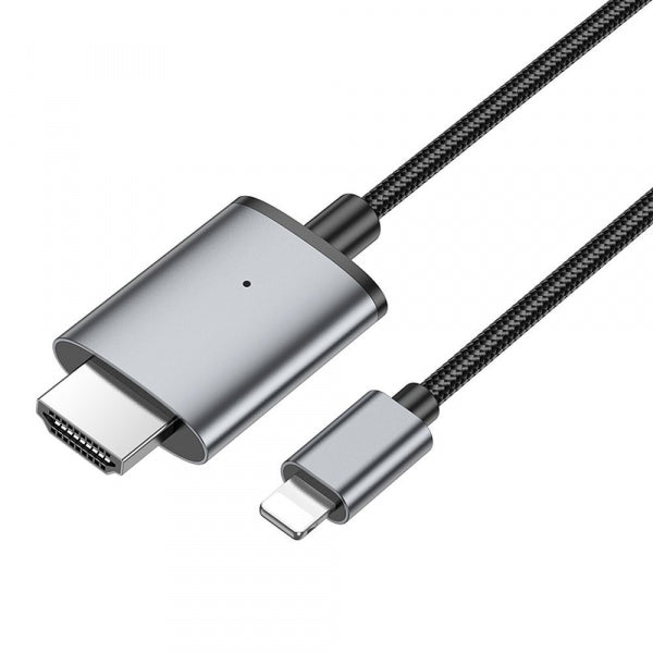Hoco Lightning to HDMI Video Cable UA27, 2m, Grey