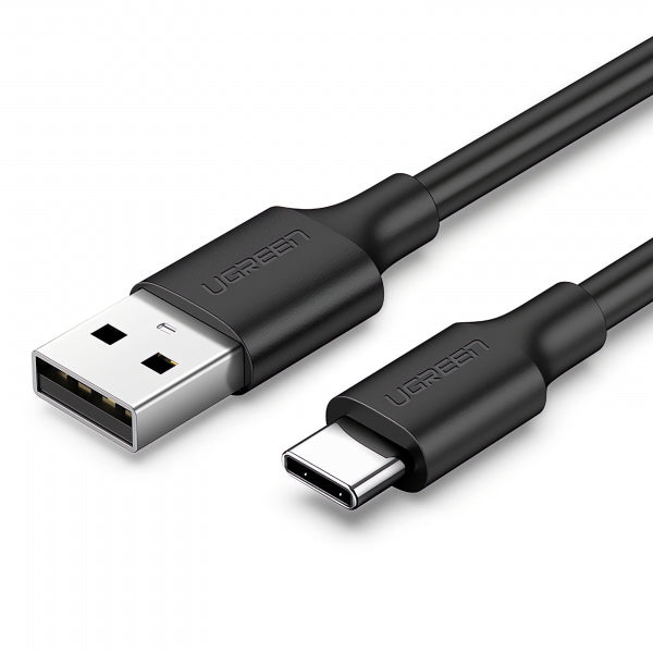 Ugreen USB-A to USB-C Cable US287, 18W, 3A, 3m, Black