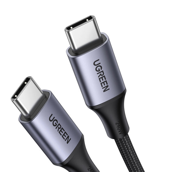 Ugreen USB-C to USB-C Cable US535, 240W, 2m, Grey