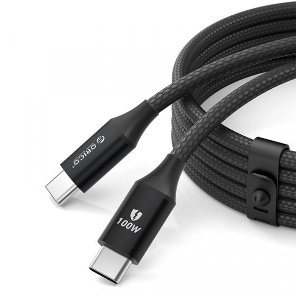 Orico USB-C to USB-C Cable CDX, 100W, 5A, 1m, Black
