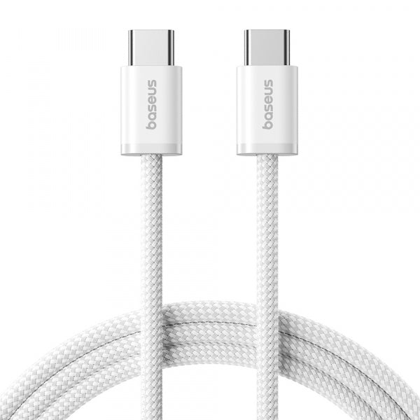 Baseus USB-C to USB-C Cable Dynamic 4 Series, 100W, 5A, 2m, White P10381400211-01