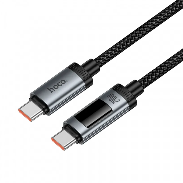Hoco USB-C to USB-C Cable Display U148, 240W, 1.2m, Black