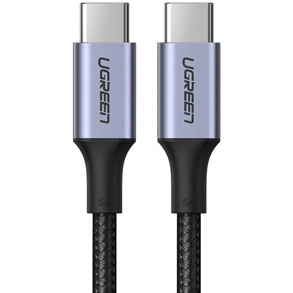 Ugreen USB-C to USB-C Cable US316, 100W, 5A, 3m, Grey