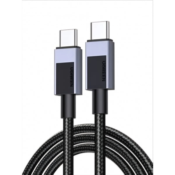 Ugreen USB-C to USB-C Cable L512, 100W, 5A, 2m, Grey